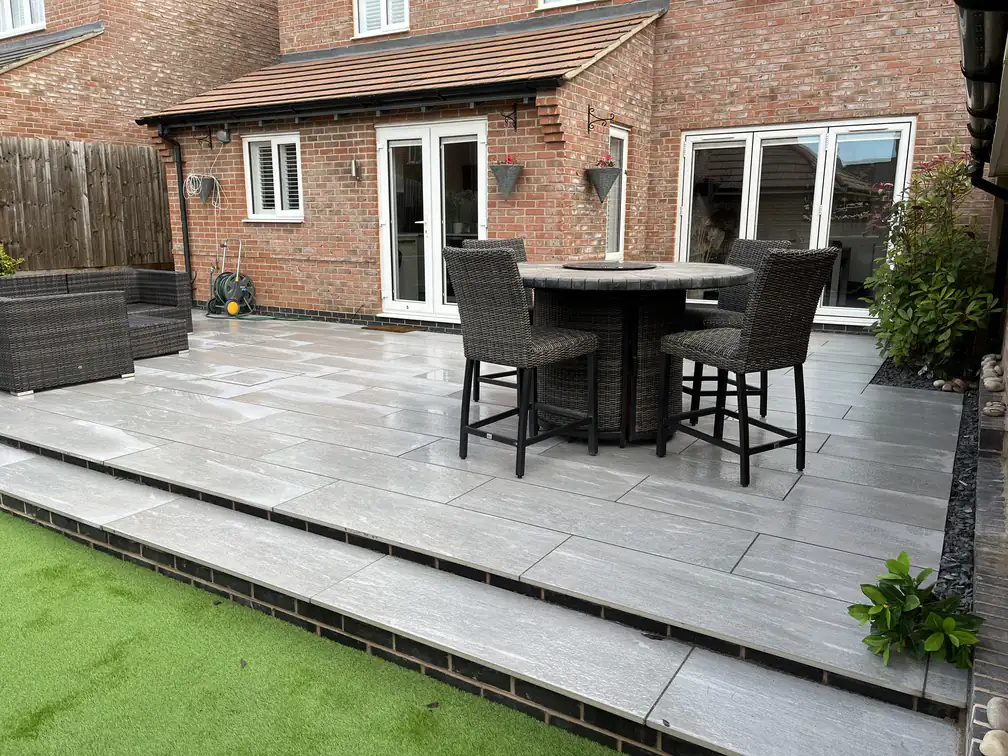 Outdoor seating area